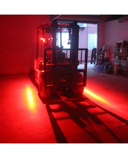 30W LED Forklift Truck RED/BLUE Line Warning Lamp Safety Working Light 10-80V IP68