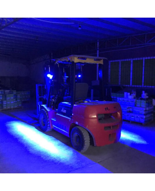 30W LED Forklift Truck RED/BLUE Line Warning Lamp Safety Working Light 10-80V IP68