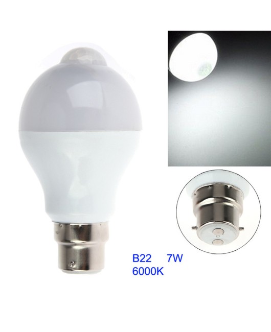 5W/7W/12W Body Infrared Sensor PIR Motion Sensor Detection LED Lamp Bulbs 