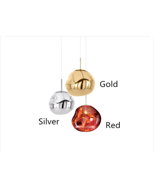 Tom Dixon Modern Melt Pendant Lights PVC Lava Irregular Hang Lamp for Living Room Bedroom Lamp Restaurant Home Lighting