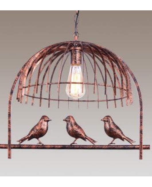 Bird cage restaurant cafe bar desk study chandelier retro bird balcony chandelier