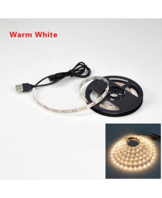 0.5/1/2/3/4/5M USB LED Strip Light RGB 2835 TV Back Lamp Colour Changing +Remote