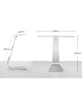 Ultrathin Mac Style 200LM LED 3 Mode Dimming Touch Switch Reading Table Lamp