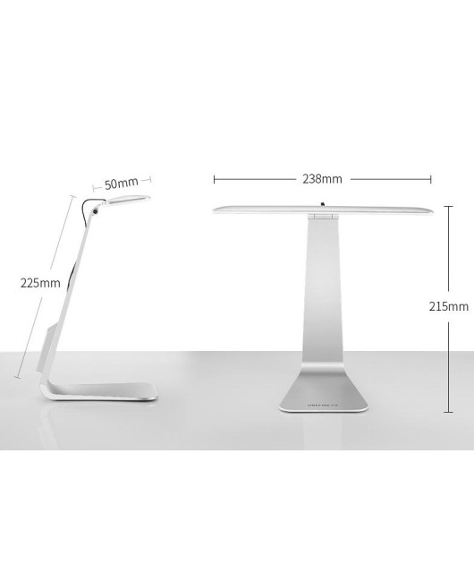 Ultrathin Mac Style 200LM LED 3 Mode Dimming Touch Switch Reading Table Lamp