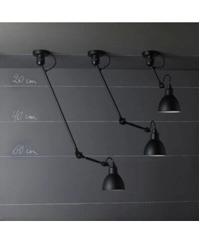 Nordic creative rotating retractable wall lamp simple living room bedroom bedside wall lamp