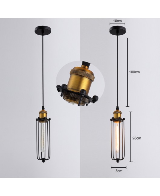 Retro RH Industrial Pendant Lamps for Warehouse/Bar