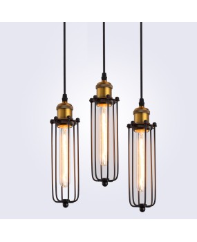 Retro RH Industrial Pendant Lamps for Warehouse/Bar