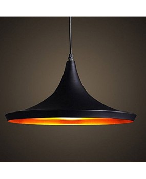 Retro Vintage Art Pendant Light Shades Contemporary Pendant Ceiling Light Black Metal Ceiling Lighting E27 Light Lamp Fixture