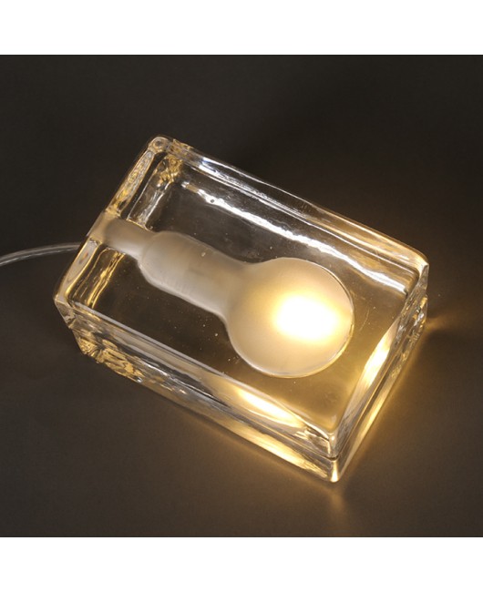 Ice Block Cube DIY Table Lamp Floor Lighting Bulb Living Room Home Decoration