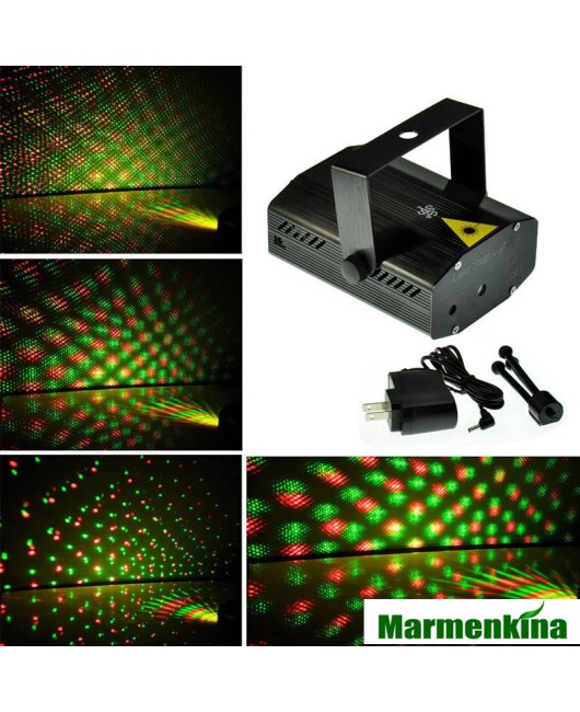 150mW Green&Red Laser Blue/Black Mini Laser Stage Lighting DJ Party Stage Light Disco Dance Floor Lights