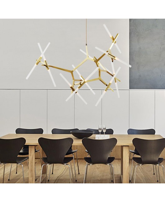 Modern Hill Agnes Lighting Minimalist Art Decoration Branch Agnes Light Famous Italian Lamp Design Living Room Agnes Chandelier