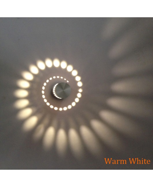 Modern 3W  led wall lamp Wall Wash Lights Creative Indoor Wall Sconce Lamp