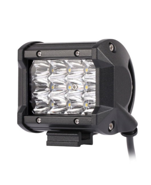 36W LED Spot Offroad Driving Fog Lamps Work Light Bar Beam  SUV ATV 4WD 4" IDEM