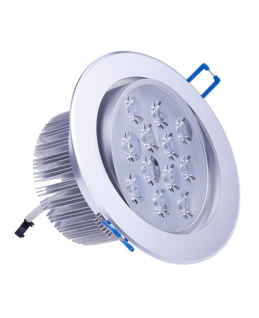 Super Bright Cool White 12W LEDs Ceiling Light Spotlight Recessed Downlighting Decoration