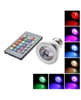 Spotlight 16 Color Changing lamp switch AC 85V-240V