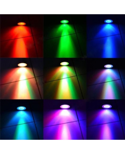 Spotlight 16 Color Changing lamp switch AC 85V-240V