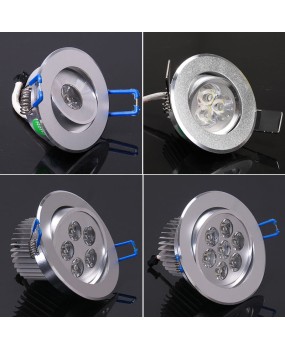  Recessed Ceiling Spotlight Adjustable 1W 3W 5W 7W LED Down Light Lamp Driver Kit