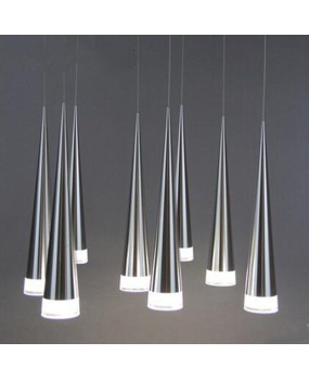 Modern LED conic pendant lamp Aluminum metal home  industrial lighting Restaurant  lounge bar cafe drop light fixture
