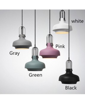 Modern simple aluminum restaurant pendant light pot chandelier E27, AC110-240V