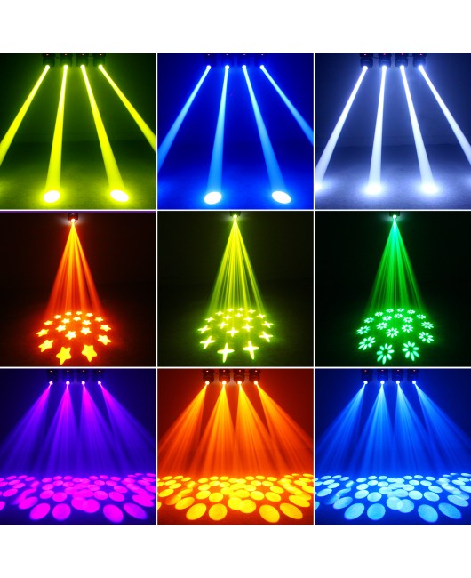 18 Prism DMX512 120W LED Beam Gobo Moving Head HOLDLAMP Stage Lighting Party Disco Wedding Event