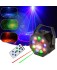 DJ Stage Party Disco Lights Laser Projector 9LED Red Green Blue Flash Strobe Christmas Holiday Party Decoration Lights