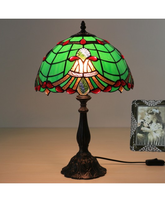 Foreign Trade Cross border Foreign Trade Tiffany Lamp Desk Lamp Bedroom Bedlight Bar Study Restaurant Decorative Desk Lamp