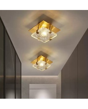 Balcony Ceiling Light Corridor Entrance Creative Designer Engineering Hotel American Light Luxury Lighting Fixtures