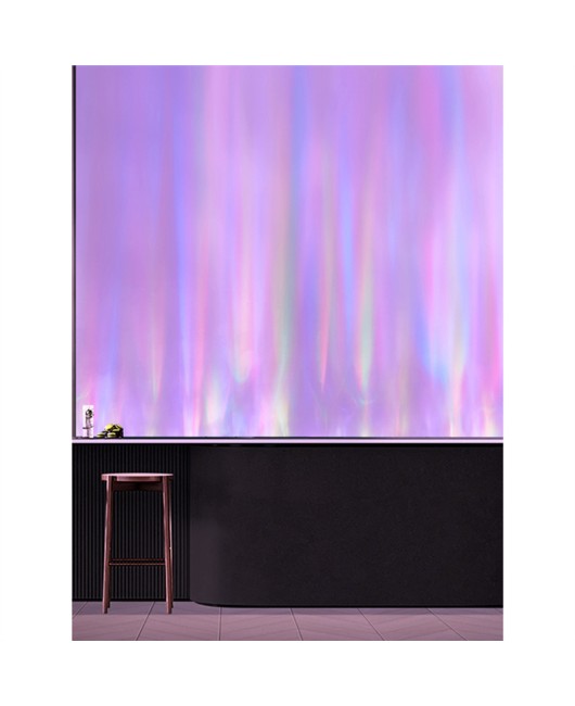 3D dynamic water pattern flame wall wash lamp projection wall lamp living room bedroom bedside bar decoration background wall atmosphere lamp