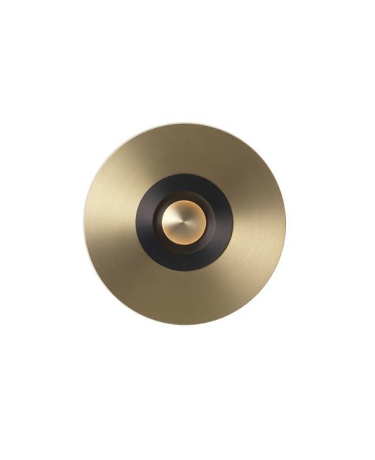 Cross border indoor American modern minimalist golden villa living room wall lamp bedroom bedside circular wall lamp
