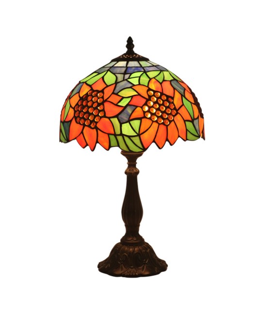 Cross border manufacturer direct sales export Tiffany lighting glass desk lamp European, American, Korean, Japanese, Vietnamese desk lamp