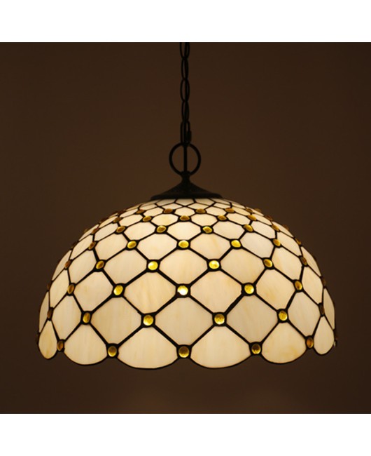 Cross border direct sales of 16 inch Ti European style pendant light, retro creative living room, bedroom, study, steak, barbecue restaurant, Vanni