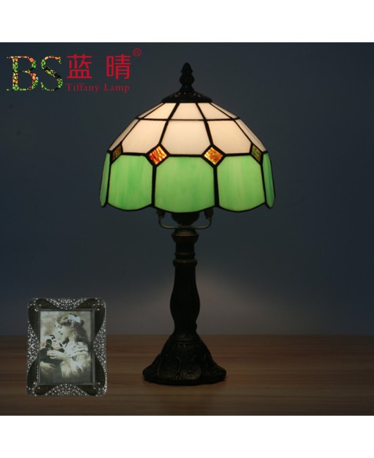 Cross border exclusive Mediterranean American minimalist bedroom bedside lamp, wedding room study, European retro fashion creative desk lamp
