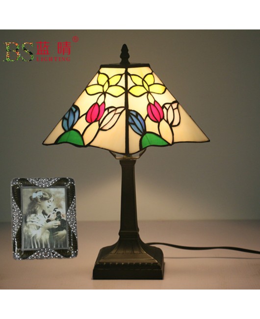 Export to Amazon, UK, USA, Japan, Germany, France, Spain, Korea, Ti, American style desk lamp, bedroom, bedside lamp