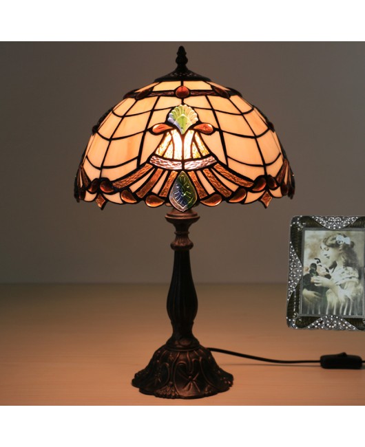Foreign Trade Cross border Foreign Trade Tiffany Lamp Desk Lamp Bedroom Bedlight Bar Study Restaurant Decorative Desk Lamp