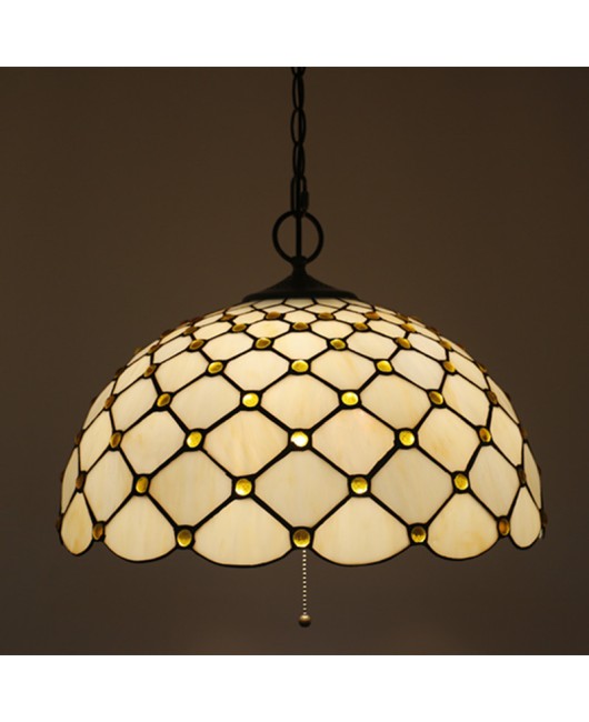 Cross border direct sales of 16 inch Ti European style pendant light, retro creative living room, bedroom, study, steak, barbecue restaurant, Vanni