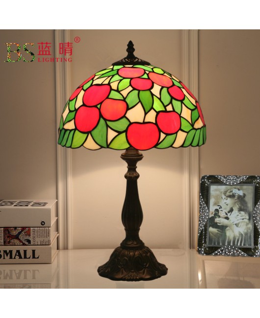 Cross border export of Japanese European style desk lamps, retro creative Apple style rural and ethnic style farmhouse lamps
