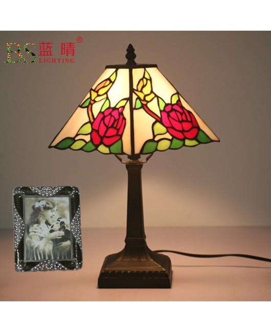 Export to Amazon, UK, USA, Japan, Germany, France, Spain, Korea, Ti, American style desk lamp, bedroom, bedside lamp