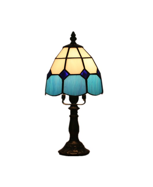 Cross border European retro creative Mediterranean bedroom bedside lamp bar coffee shop decoration small table lamp feeding night light