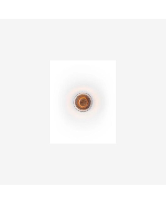 Italian designer wall lamp coffee shop entrance background wall glass craftsmanship walnut brass decorative lamp