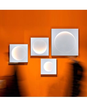 2022 New Breathing Moon Light Crescent Wall Light Designer Villa Living Room Background Wall Dynamic Atmosphere Light