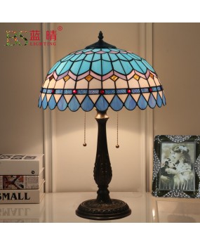 Cross border Mediterranean table lamp, living room, bedroom, bedside, wedding room, study room, hotel, bar, coffee shop, Western restaurant