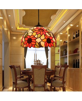 Cross border European retro chandelier bedroom restaurant study light bar coffee shop tea house internet cafe chess room hanging lamp