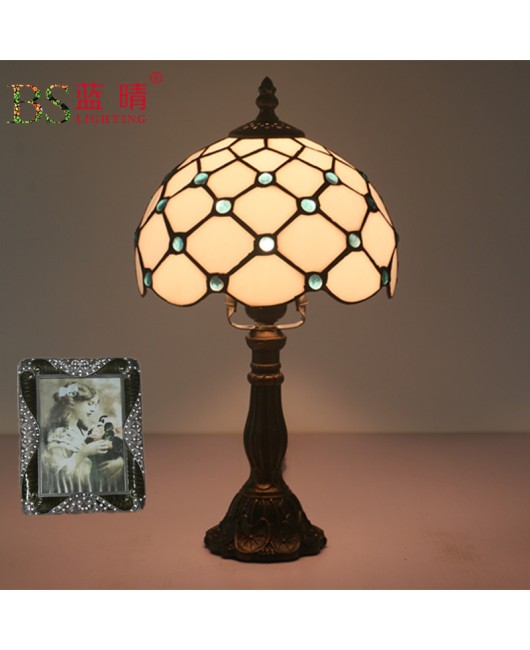 Cross border direct sales, foreign trade export, Tijian Europe desk lamp, bedroom bedside lamp, Fan American retro creative bar desk lamp, Ni