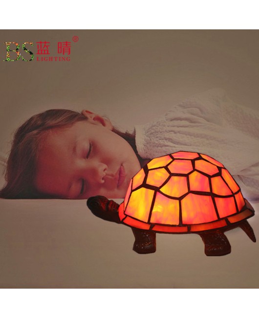 Cross border export Ti European style turtle plug in radio light, bedroom bedside retro creative fashion cute cartoon night light
