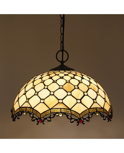 Cross border direct sales of 16 inch Ti European style pendant light, retro creative living room, bedroom, study, steak, barbecue restaurant, Vanni