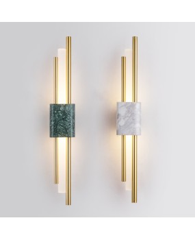 Modern luxury marble wall lamp LED living room background wall corridor creative staircase bedroom bedside simple lighting fixtures