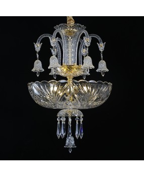 Modern minimalist bedroom, study room, crystal light, European style dining room, living room, golden pendant light, entrance foyer decoration lighting fixtures