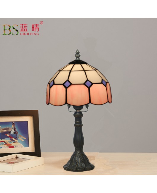 Cross border exclusive Mediterranean American minimalist bedroom bedside lamp, wedding room study, European retro fashion creative desk lamp