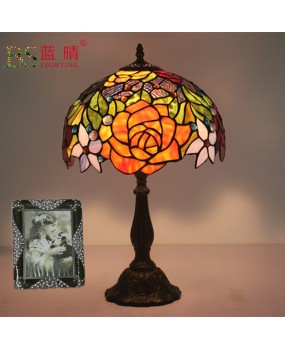 Cross border Japanese European retro desk lamp, bar, coffee shop, Western restaurant, tea house, club decoration, touch dimming desk lamp