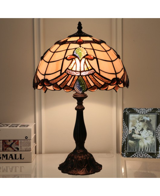Foreign Trade Cross border Foreign Trade Tiffany Lamp Desk Lamp Bedroom Bedlight Bar Study Restaurant Decorative Desk Lamp